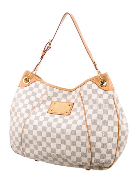 New LOUIS VUITTON DAMIER AZUR CANVAS GALLIERA PM 